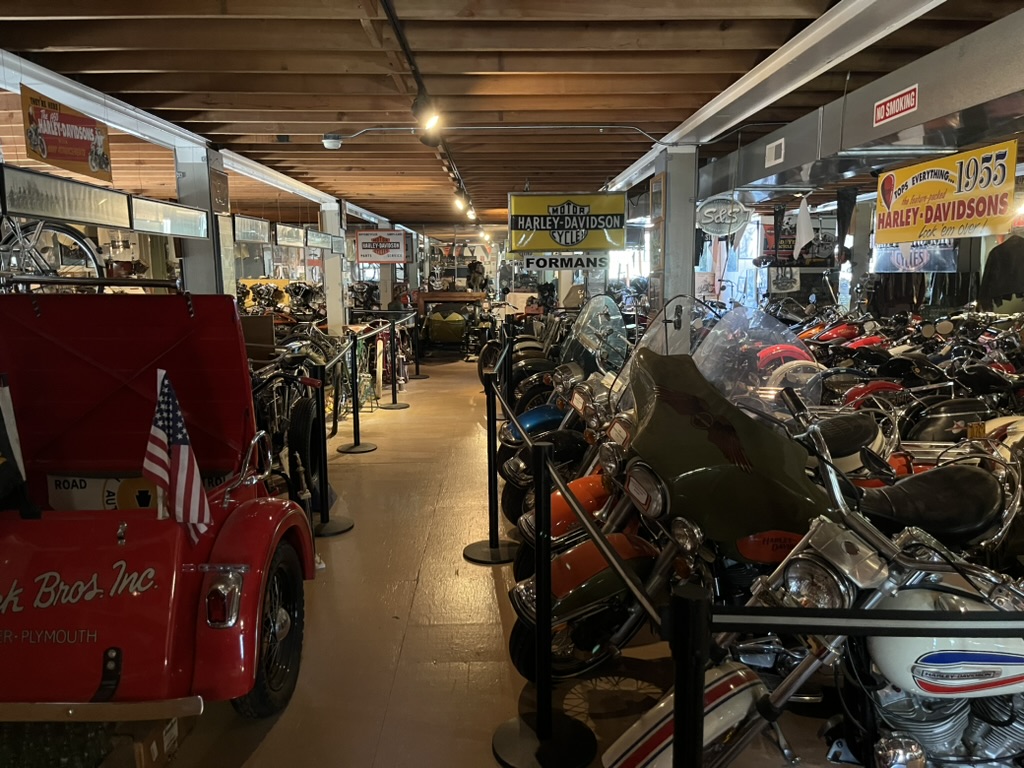Nick's Custom Cycles Showroom
